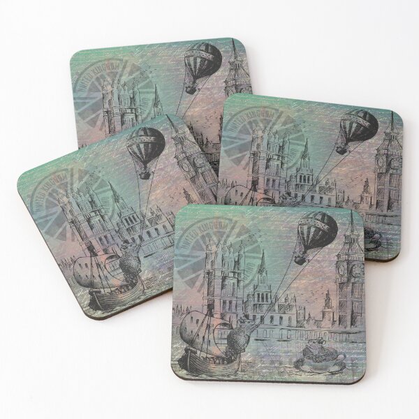 Item preview, Mice Sailing On The Thames  designed and sold by PiximooStudio.