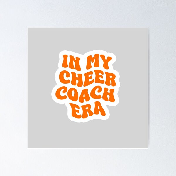 Item preview, Cheer Coach Era Orange designed and sold by AARLM2020.
