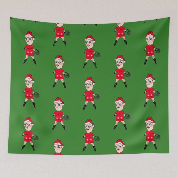 Item preview, Santa Baby Potato Plushie (White text) designed and sold by artghuleh.