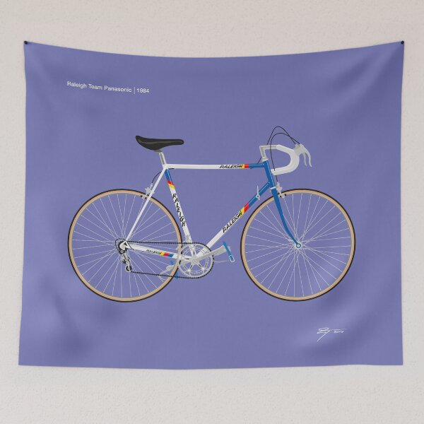 Item preview, Raleigh Team Panasonic designed and sold by Tunstall Illustration.