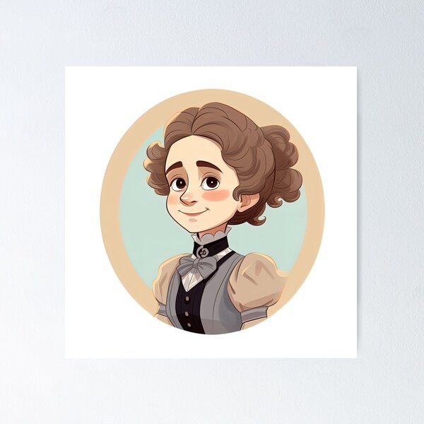 Item preview, Mary Baker Eddy | cute style designed and sold by ComicsFactory.