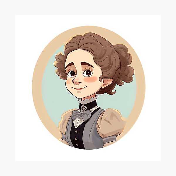 Item preview, Mary Baker Eddy | cute style designed and sold by ComicsFactory.
