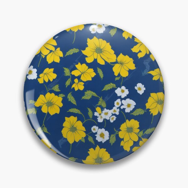 Item preview, Yellow Chamomile Pattern designed and sold by TondoMeander.