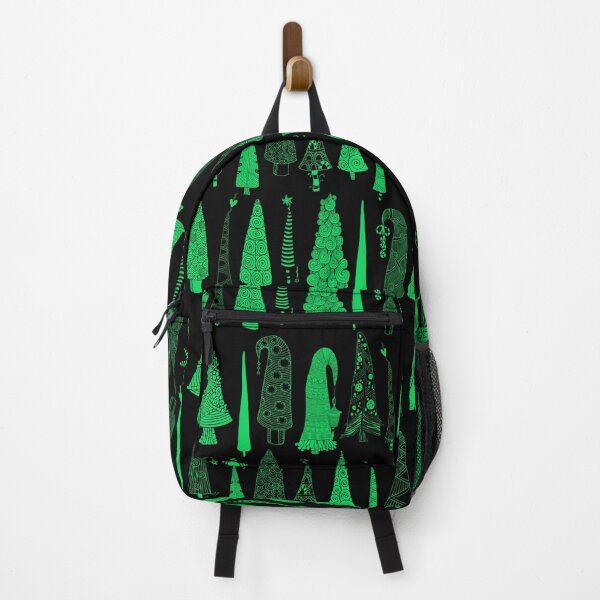 Item preview, Christmas Tree Doodles in Green designed and sold by PixiesPlace.
