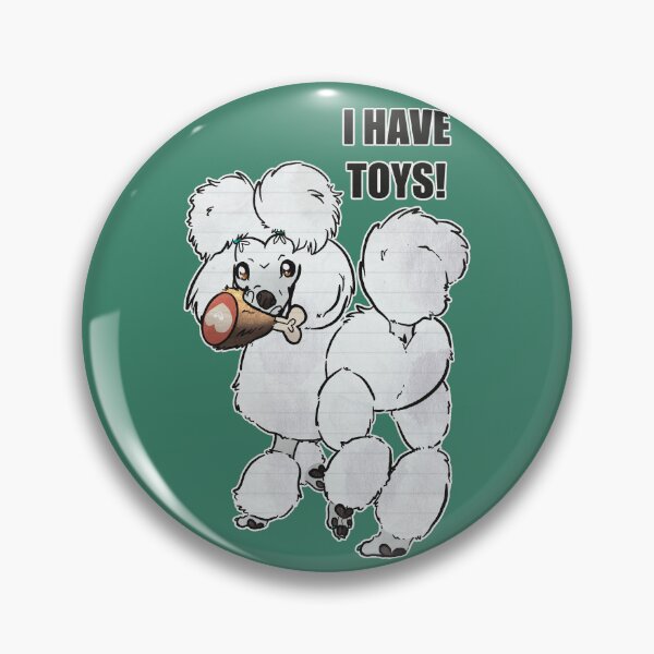 Item preview, I have TOYS / White Toy Poodle designed and sold by Sparklepupfaeri.