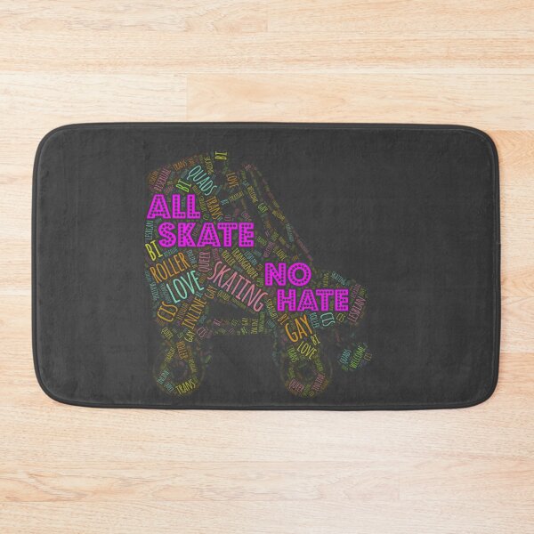 Item preview, All Skate LGBTQ Skating for Darker Backgrounds designed and sold by WordsYouLove.