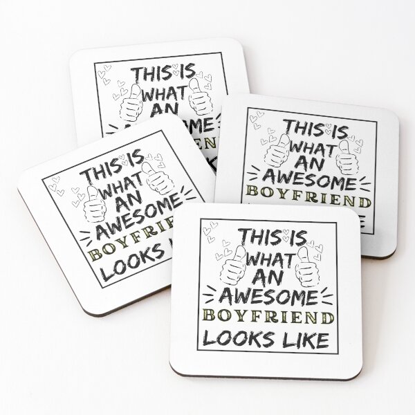 Item preview, This is what an Awesome boyfriend Looks Like, An Awesome Boyfriend Is Hard to Find, I'm Lucky Enough to Have a boyfriend Funny hero boyfriend relationships designed and sold by Alaminee.