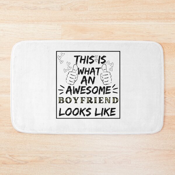 Item preview, This is what an Awesome boyfriend Looks Like, An Awesome Boyfriend Is Hard to Find, I'm Lucky Enough to Have a boyfriend Funny hero boyfriend relationships designed and sold by Alaminee.