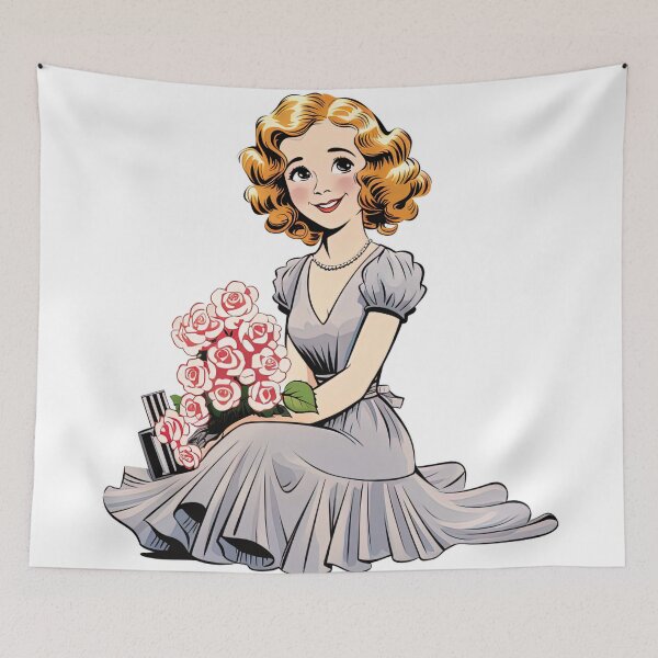 Item preview, Mary Pickford | cute style designed and sold by ComicsFactory.