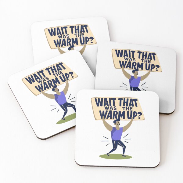 Item preview, Wait, That Was the Warm-Up? Sporting Success on Display designed and sold by EmeraldeaArt.