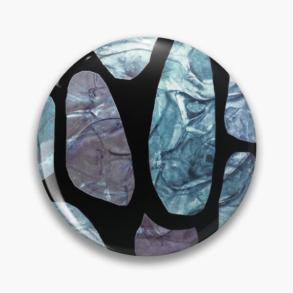 Item preview, Plankton 3 - Blue, purple, abstract, shapes, pattern  designed and sold by EbiEmporium.