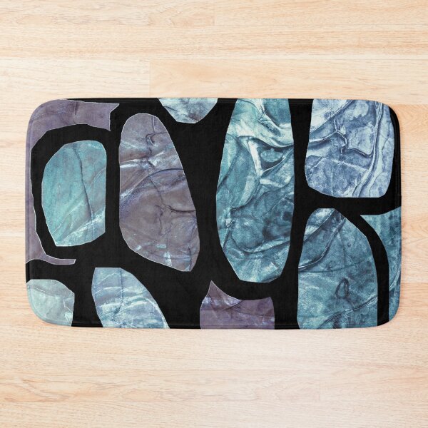 Item preview, Plankton 3 - Blue, purple, abstract, shapes, pattern  designed and sold by EbiEmporium.
