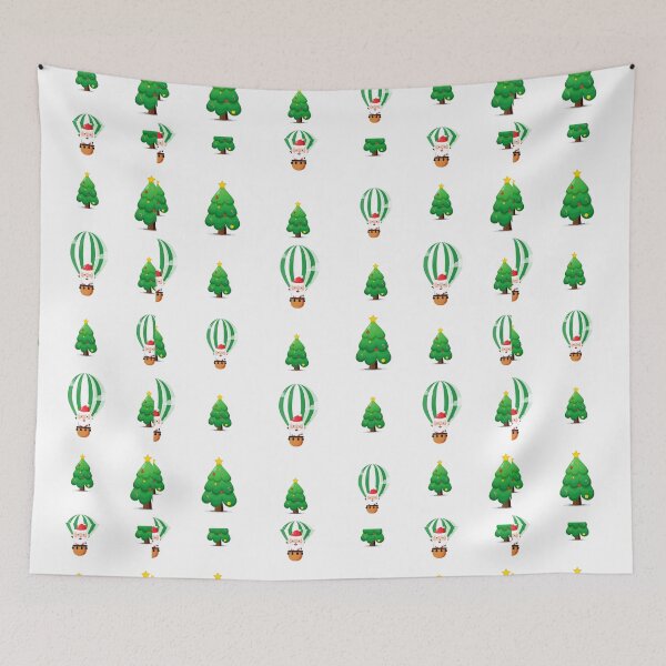 Item preview, Santa Claus in an aerostatic balloon | Christmas Pattern designed and sold by CircinusStore.