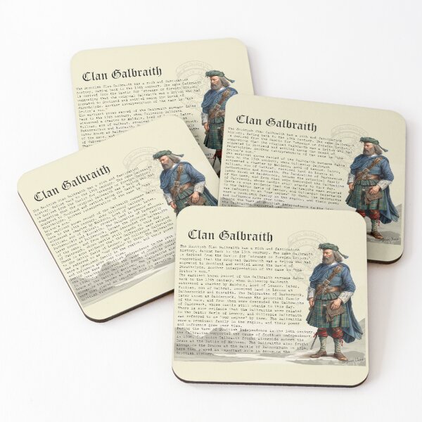 Item preview, Clan Galbraith Scottish History  designed and sold by BagTown Clans.