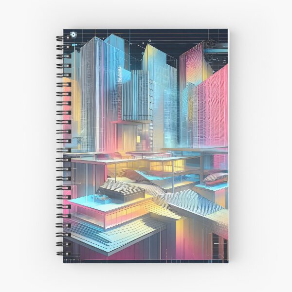 Item preview, Futuristic architecture designed and sold by AI-Only Creations.
