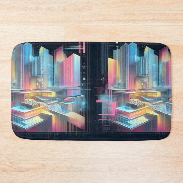 Item preview, Futuristic architecture designed and sold by AI-Only Creations.