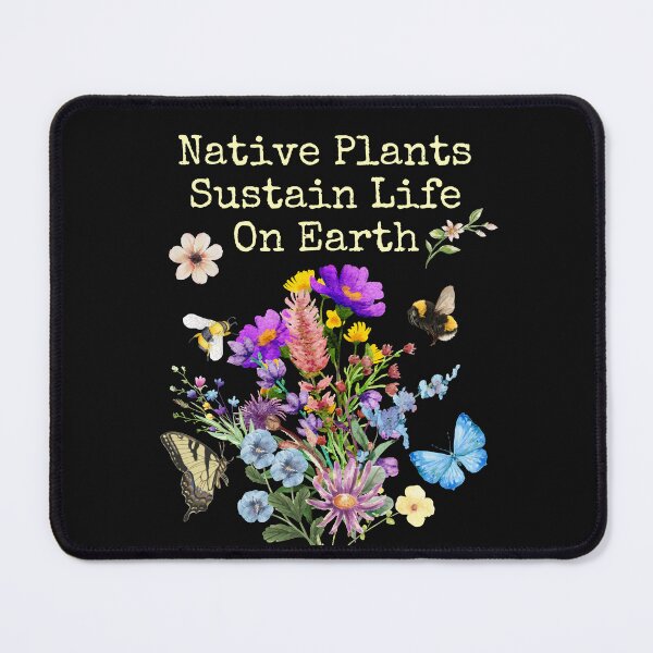 Item preview, Native Gardens Sustain Life Colorful Wildflower Design designed and sold by EarthArtDesigns.