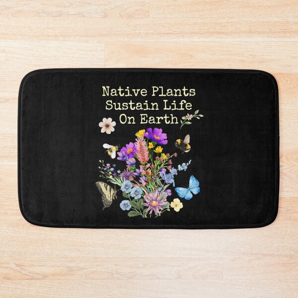 Item preview, Native Gardens Sustain Life Colorful Wildflower Design designed and sold by EarthArtDesigns.