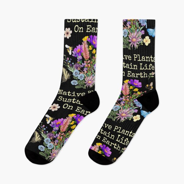 Item preview, Native Gardens Sustain Life Colorful Wildflower Design designed and sold by EarthArtDesigns.