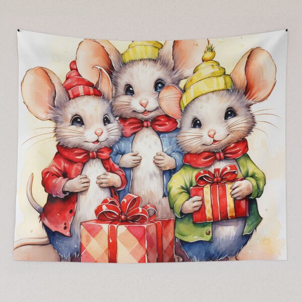 Item preview, The Holiday Mouse A Festive Journey 019 designed and sold by ajsloan.