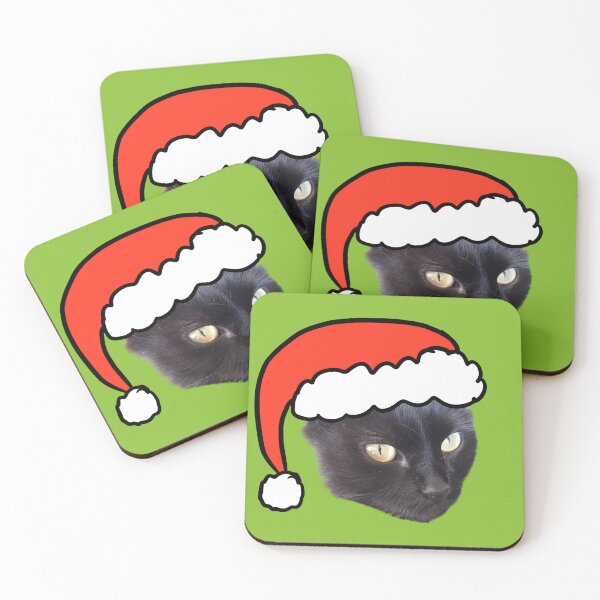 Item preview, Sweetie the Cat in a Santa Hat designed and sold by Bridget Beswick.