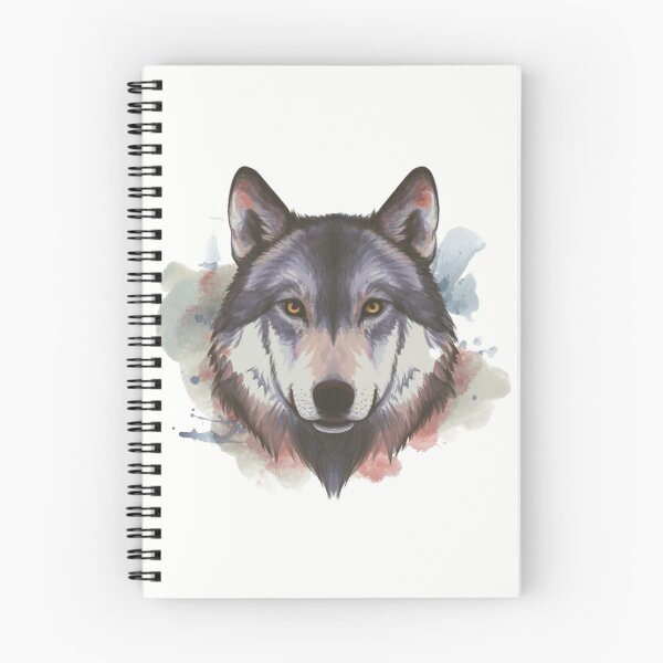 Item preview, Wolf Watercolour designed and sold by CraftedRealm.