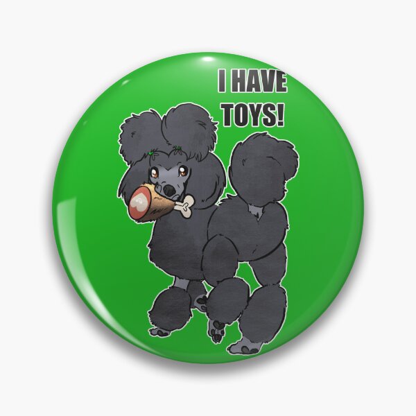 Item preview, I have TOYS / Blue Toy Poodle designed and sold by Sparklepupfaeri.