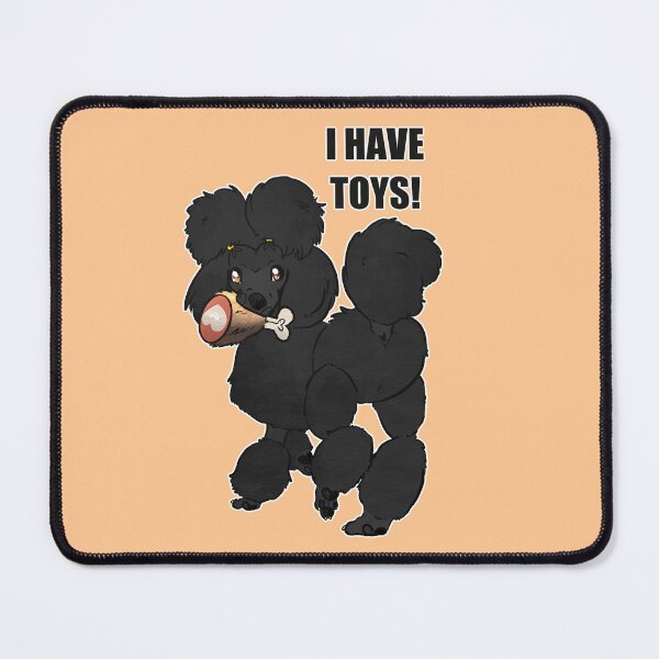 Item preview, I have TOYS / Black Toy Poodle designed and sold by Sparklepupfaeri.