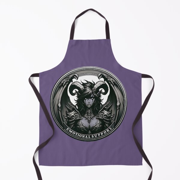 Item preview, Emotional Support Daemonette designed and sold by Mekone.