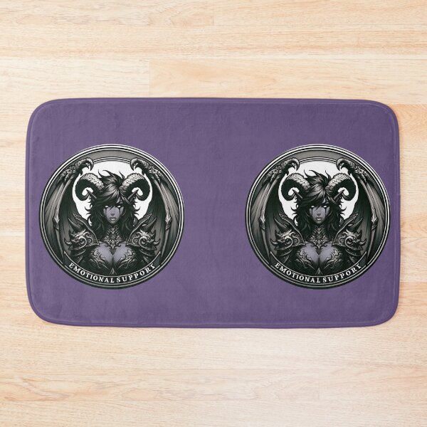 Item preview, Emotional Support Daemonette designed and sold by Mekone.