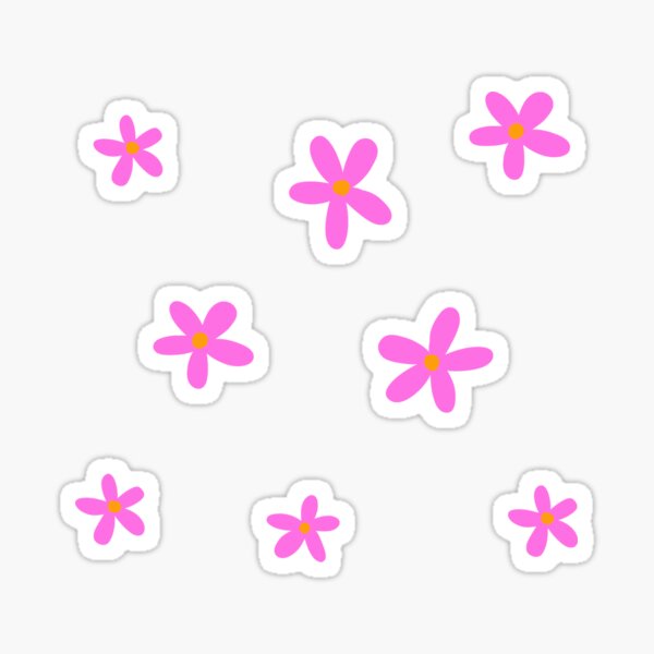 Artikel-Vorschau von Ästhetisches rosa Kidcore-Gänseblümchen-Blumenpaket | Kinderkern | Mehrfarbig, designt und verkauft von Kayochine.