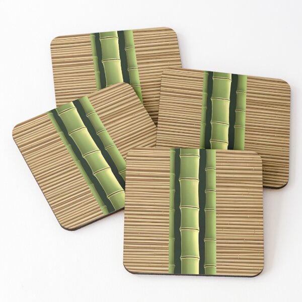 Item preview, Natural bamboo textures pattern designed and sold by homestylemarket.