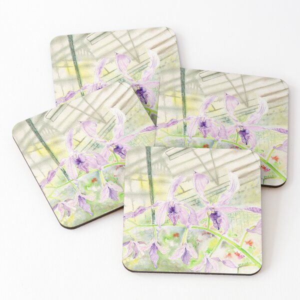 Item preview, Greenhouse Study: Dendrobium Blue Seas designed and sold by Maria Witmer-Rich.