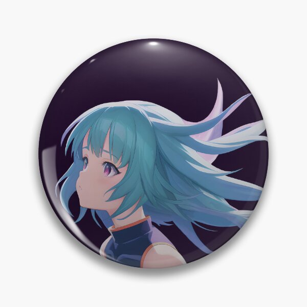 Item preview, Blue Haired Anime Girl designed and sold by Jin-Ai.