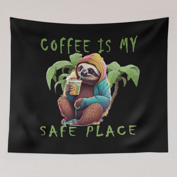 Item preview, Coffee Is My Safe Place  designed and sold by david parry.