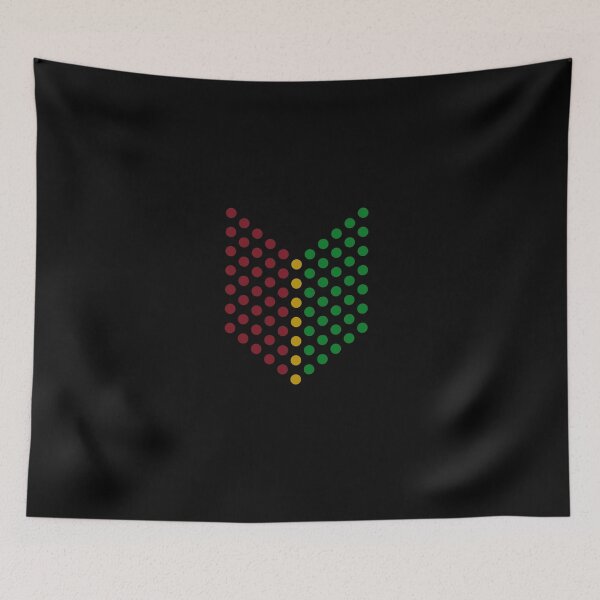 Item preview, Rasta Arrowhead Reggae Circles designed and sold by reggaeartgifts.