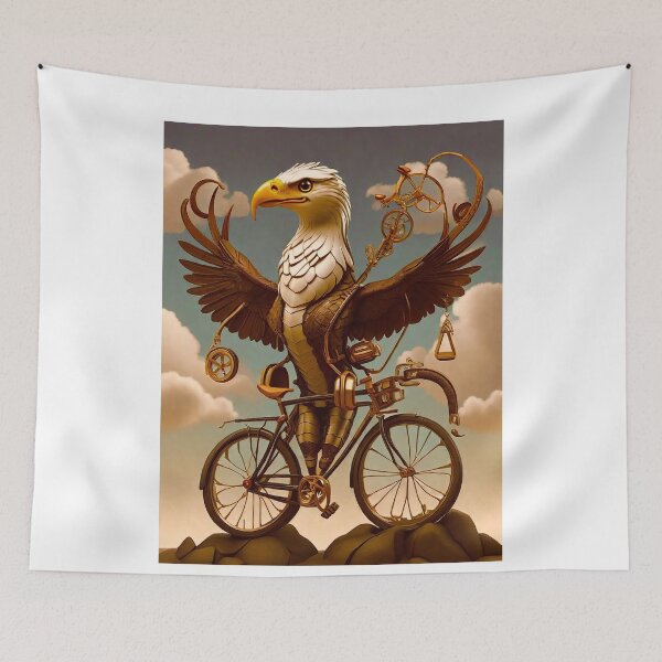 Item preview, Bald Eagle Electric Fusion designed and sold by OnlyClassicArt.