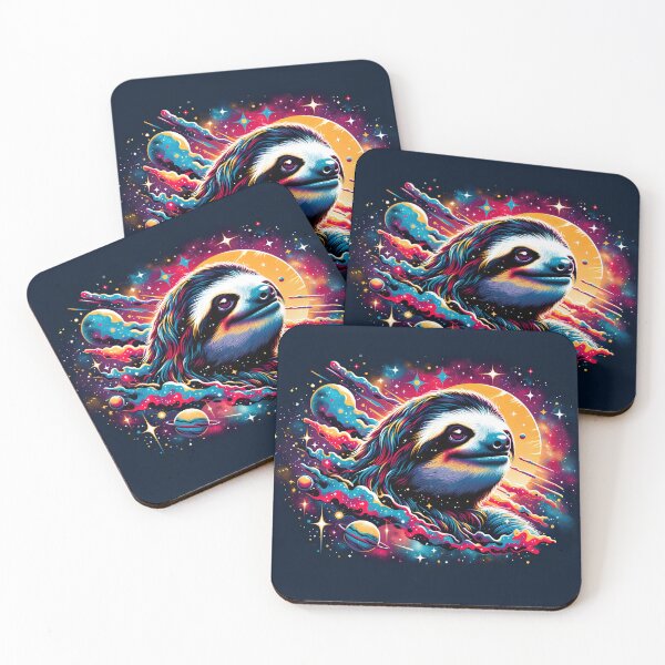Item preview, Cosmic Sloth Odyssey designed and sold by slothsandducks.