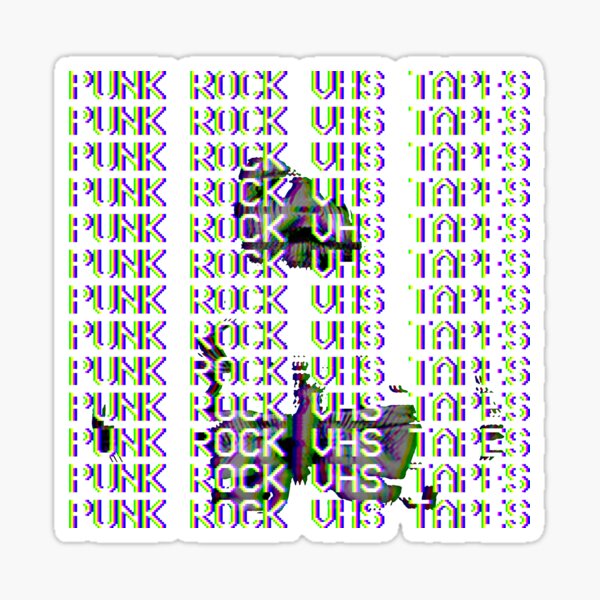 Item preview, punk rock vhs tapes designed and sold by TheBearSully.