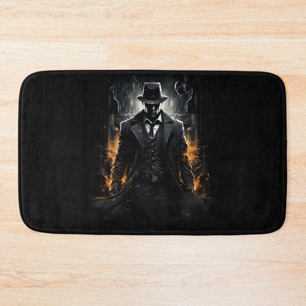Item preview, A criminal mafia boss in a suit, gangster designed and sold by unknown-places.