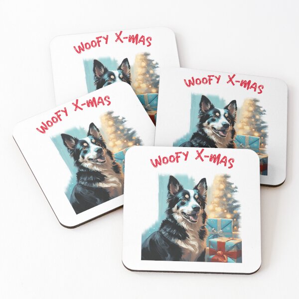 Item preview, Husky Xmas Christmas Dogs Woofy Xmas Dog Christmas designed and sold by OliveAndSnow.