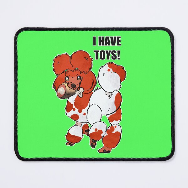 Item preview, I have TOYS / Red Parti Toy Poodle designed and sold by Sparklepupfaeri.