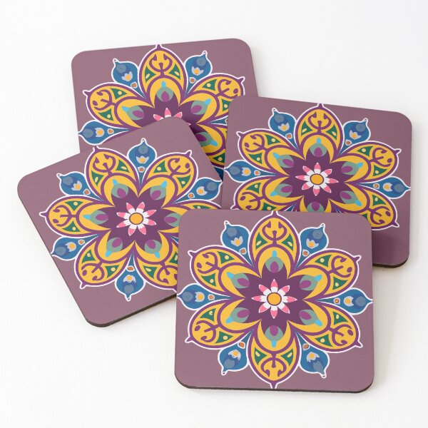 Item preview, Floral Rangoli Design & Pattern designed and sold by Jollys-ArtShop.