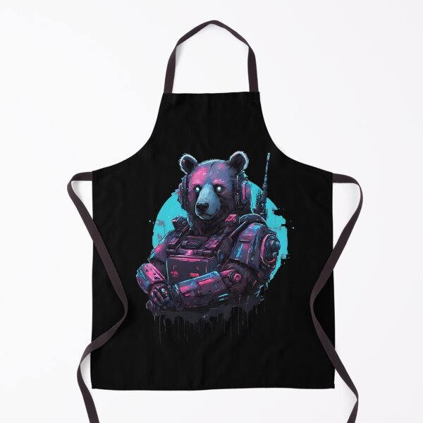 Item preview, Cyber Robotic Bear A Unique Atmosphere of the World  designed and sold by Aquillashop.
