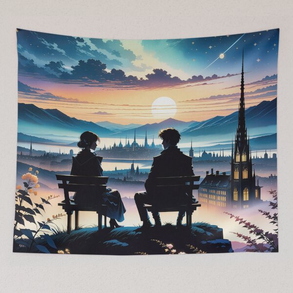 Item preview, City Lights Embrace designed and sold by AIartistIT.