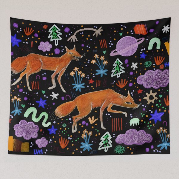 Item preview, Space Foxes designed and sold by AltheaTheThird.