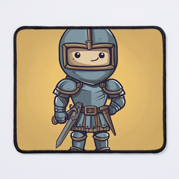 Item preview, Medieval soldier | cute style designed and sold by ComicsFactory.