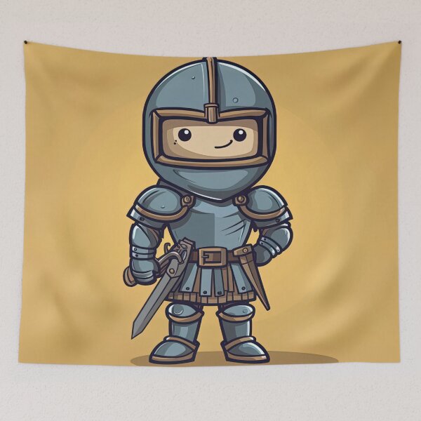 Item preview, Medieval soldier | cute style designed and sold by ComicsFactory.