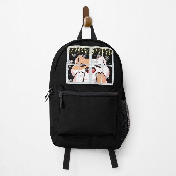 Item preview, A cat looking at the snow through the window designed and sold by The-Blue-Feline.