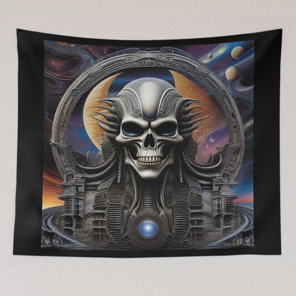 Item preview, Alien Dreamscape - Surreal Sci-Fi Art 19 designed and sold by Benito Del Ray.